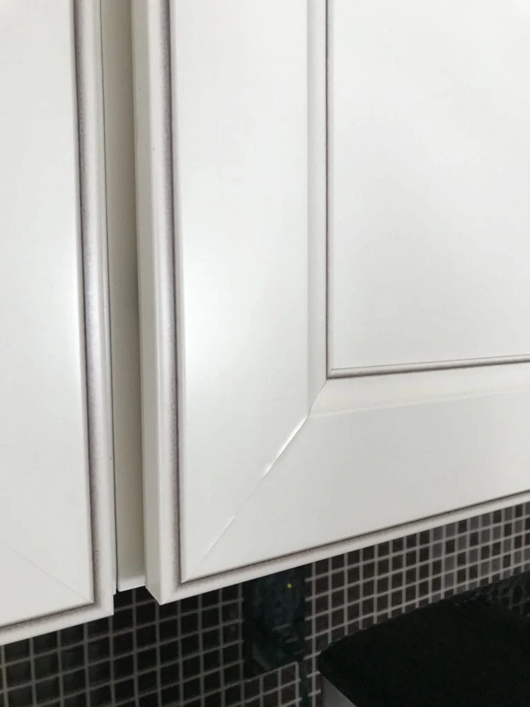 bubbling thermofoil cabinets