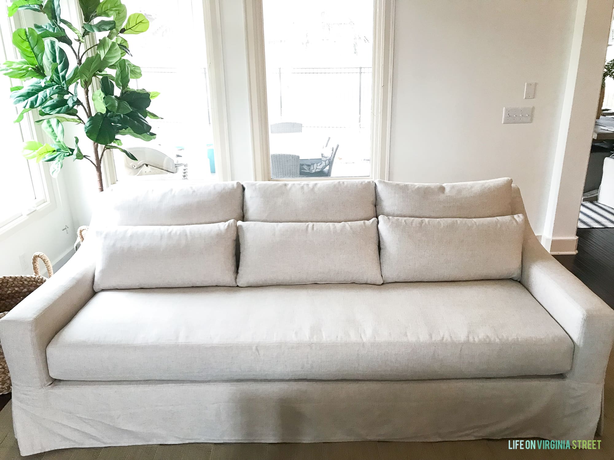 Pottery Barn York Sofa Review - Life On Virginia Street