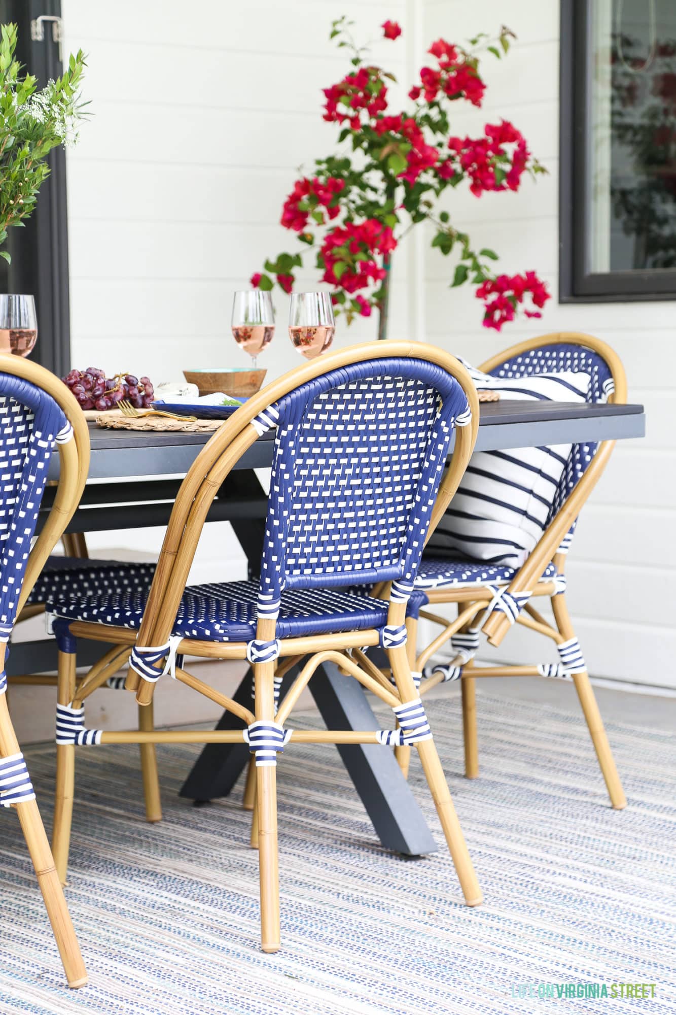 coastal farmhouse outdoor furniture on How To Create A Dreamy Outdoor Dining Space Life On Virginia Street