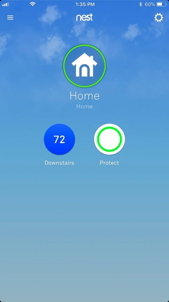 The Nest App for your phone.