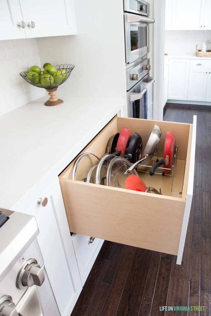 How to Organize Kitchen Cabinets and Drawers - Life On Virginia Street