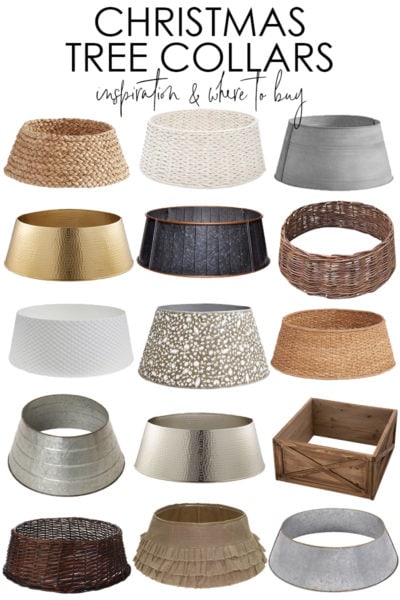 Folding wood christmas tree box stand. wood tree skirt Christmas Tree Collar Ideas & Picks - Life On Virginia Street