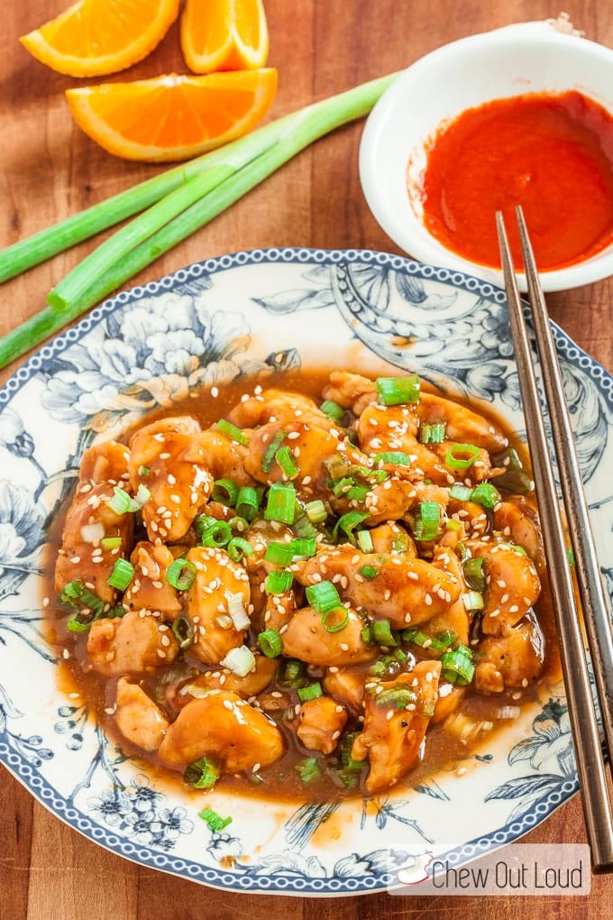 30 Minute Skinny Orange Chicken