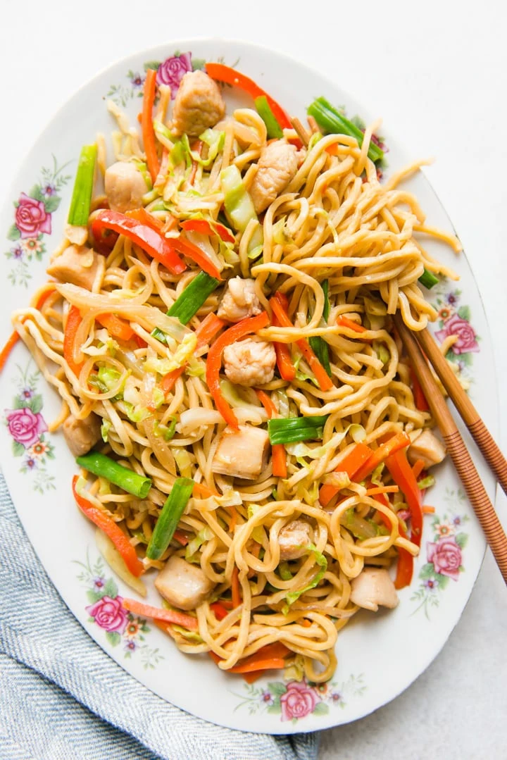 30-Minute Chicken Chow Mein