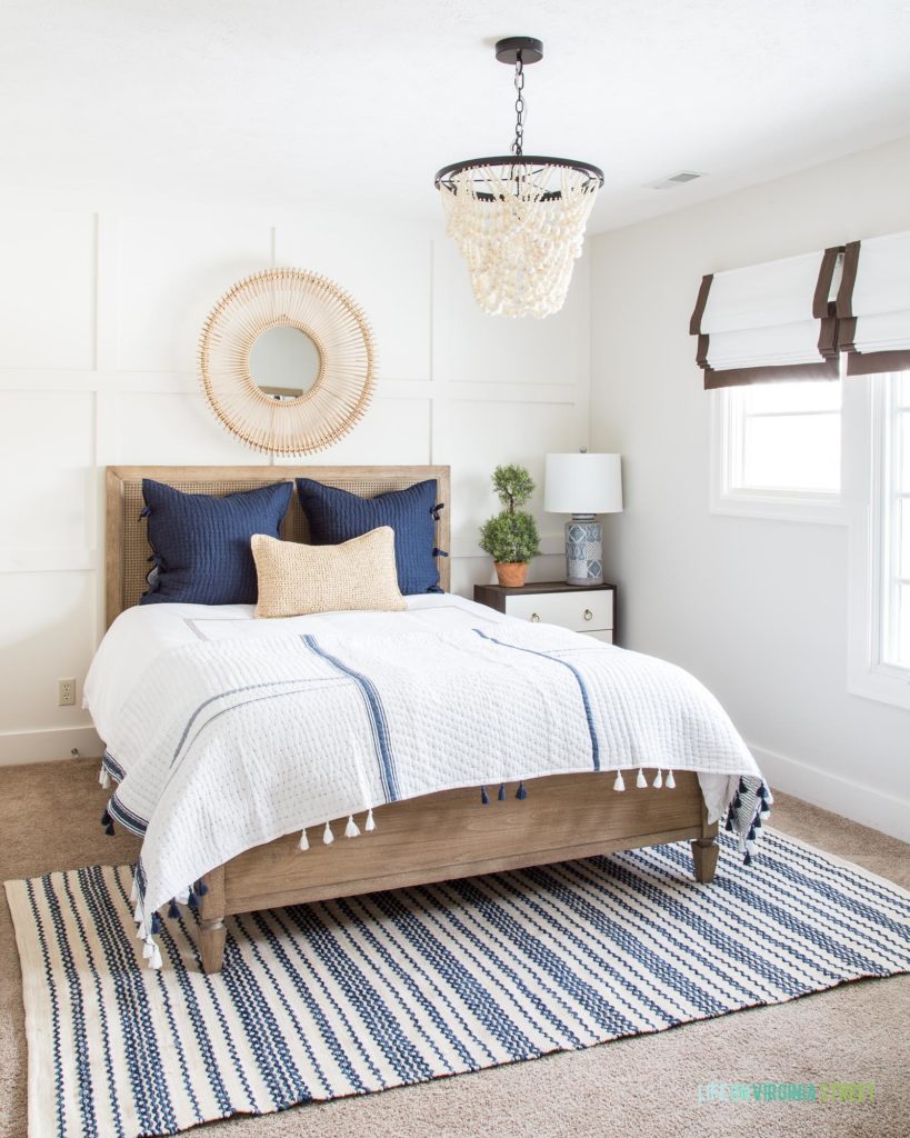 guest room chandelier