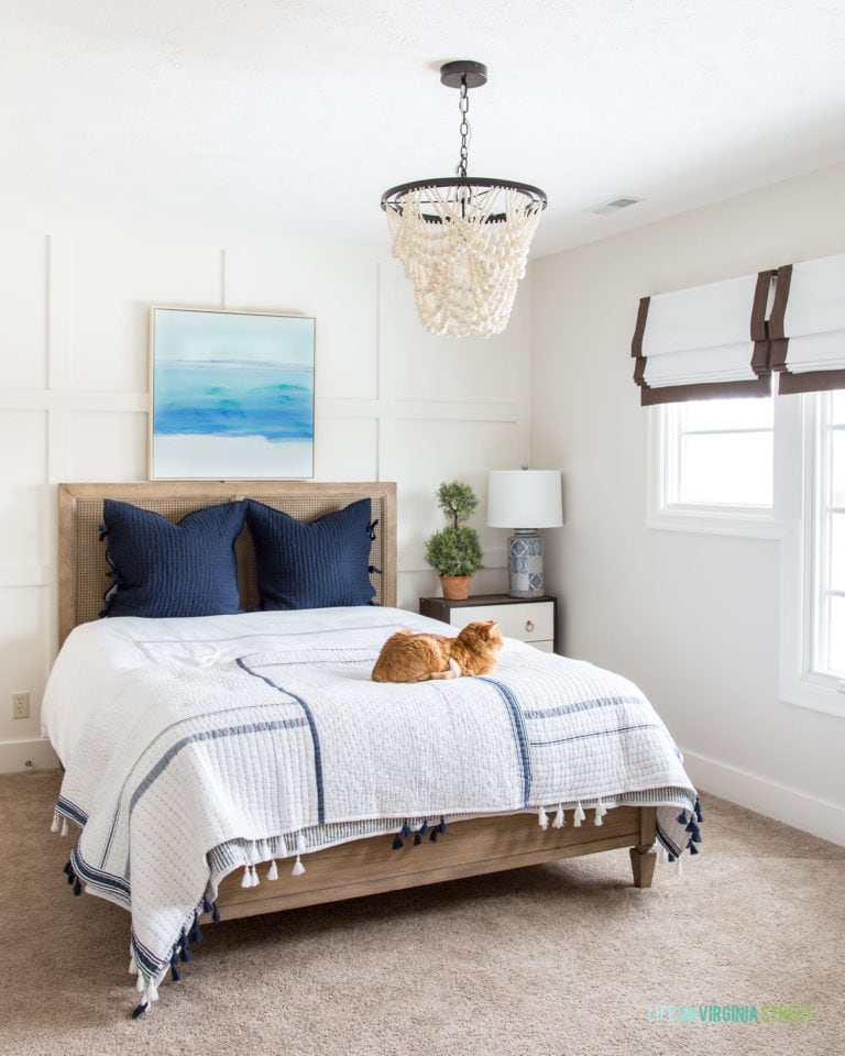 Guest Bedroom Spring Refresh - Life On Virginia Street