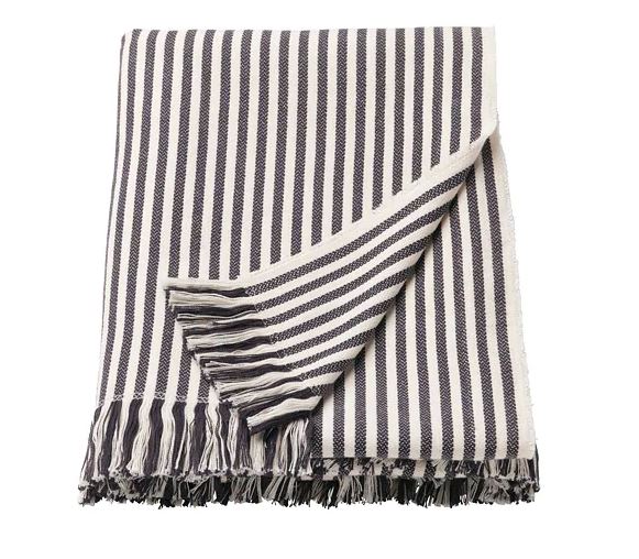 Striped Throw