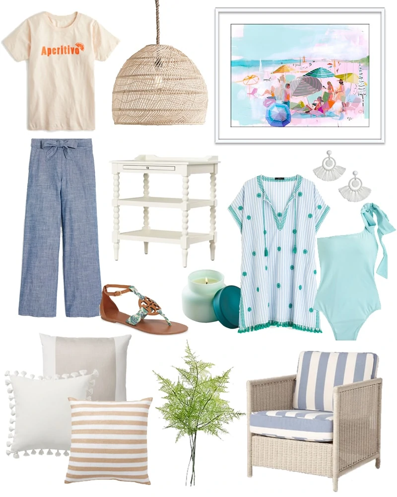 A spring-inspired collection of the best Easter weekend sales! Loving the coastal vibe in this collection of clothing and home decor!