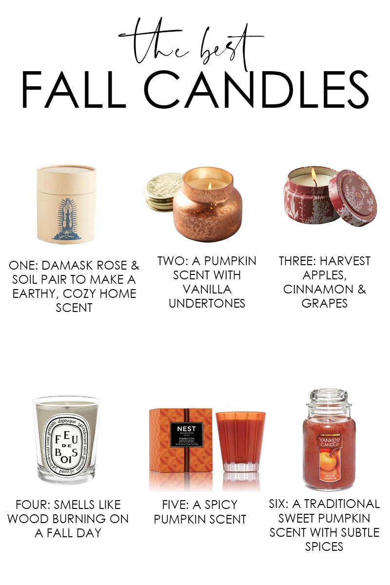 Fall Scented Candles