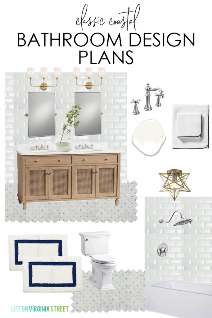 How To Create A Timeless Primary Bathroom (on a budget) - BGWACS