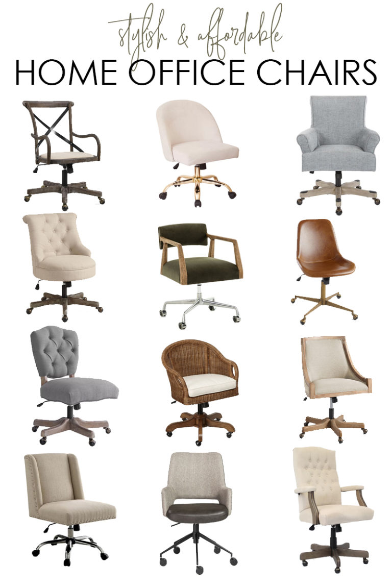 Stylish Affordable Home Office Chairs Life On Virginia Street   Home Office Chairs 768x1152 