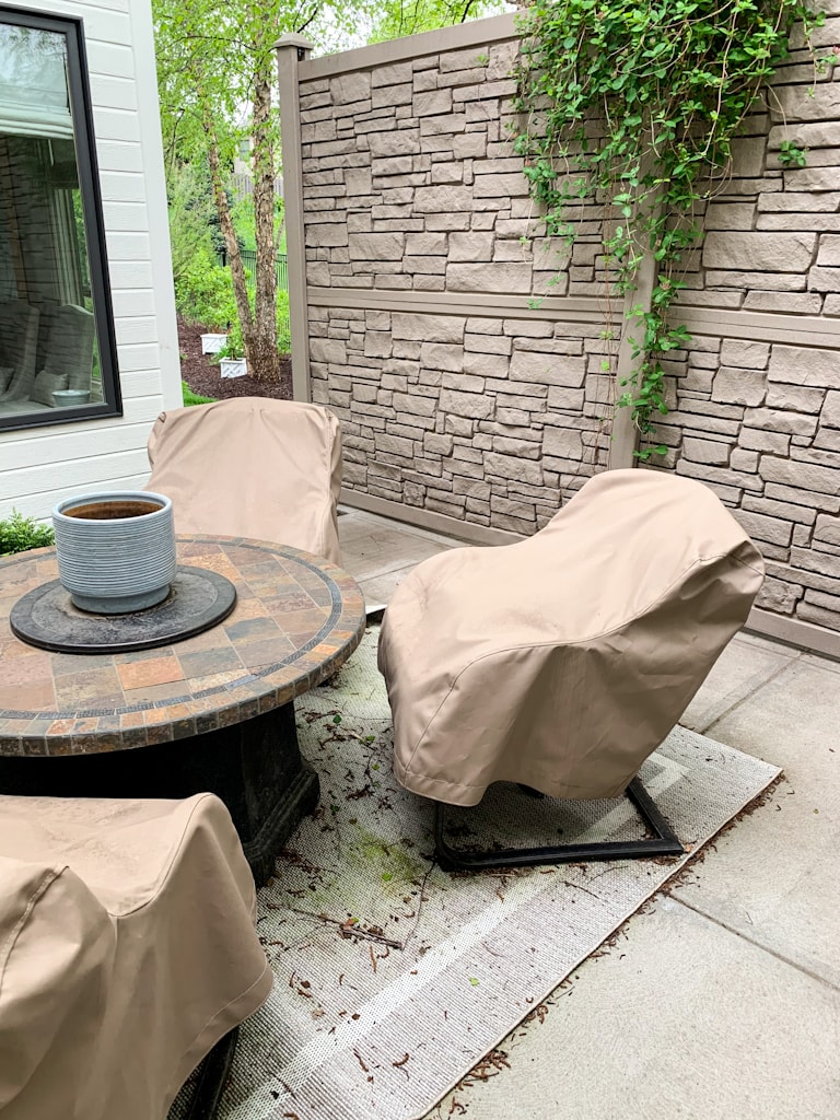 outdoor tabletop fireplace on Fire Pit Tables Filler Ideas Life On Virginia Street