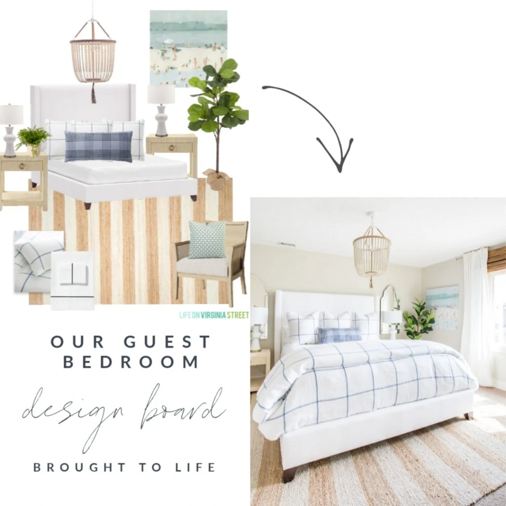 A step-by-step tutorial to show how to make a design board and then transform it into an actual room design!