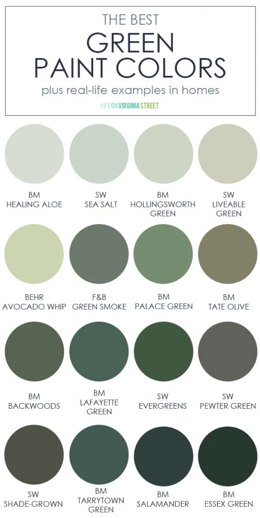 The Best Sage Green Paint Colors 