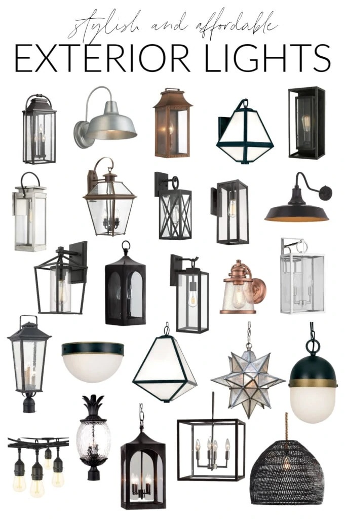 Exterior lantern 2024 light fixtures