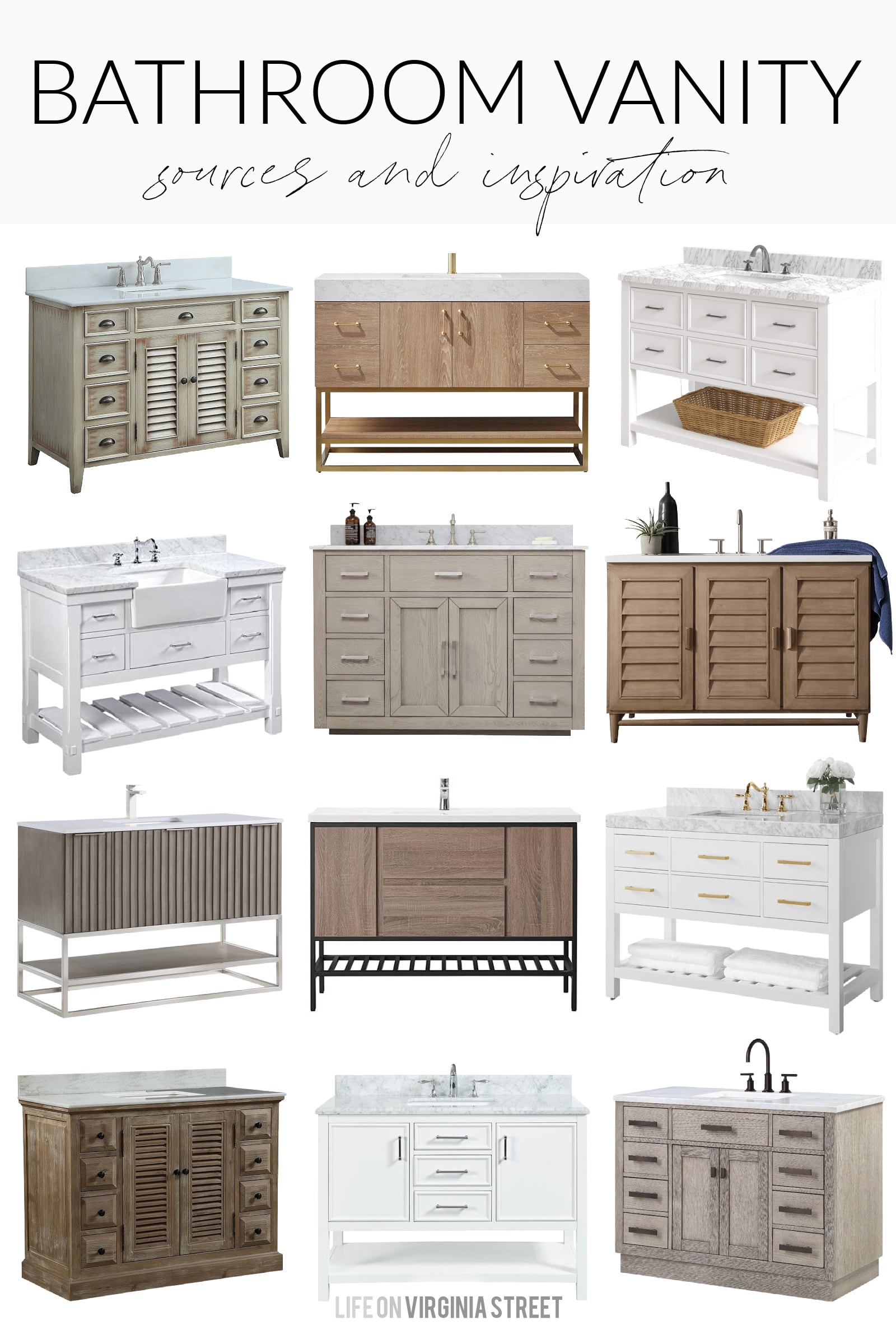 unique bathroom vanities ideas