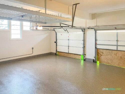 The Best Garage Floor Coating | Life On Virginia Street