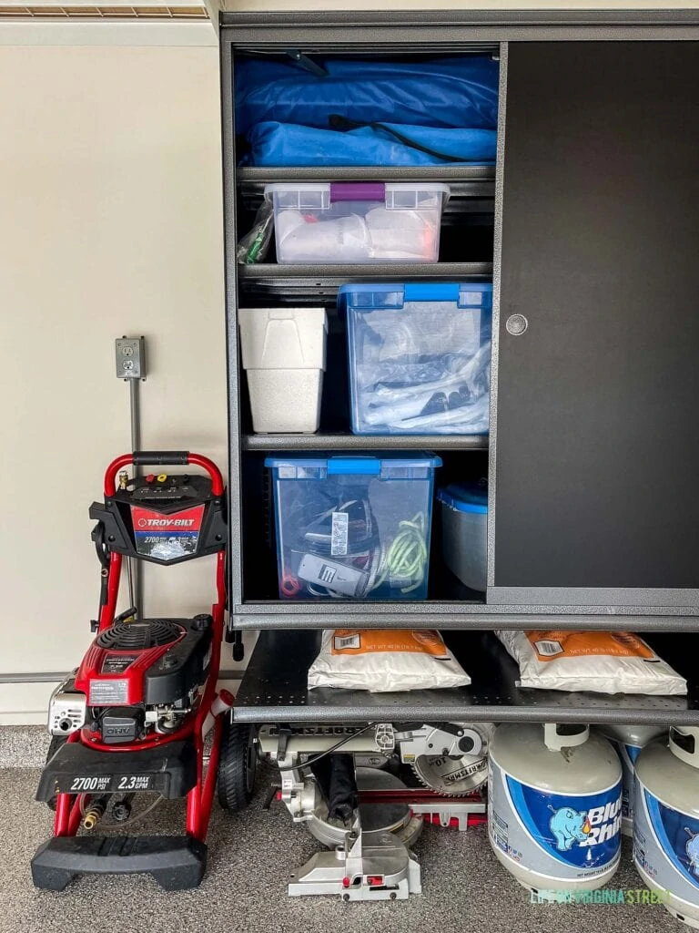 Adventures in DIY: Garage Organization: Inside the Cabinets