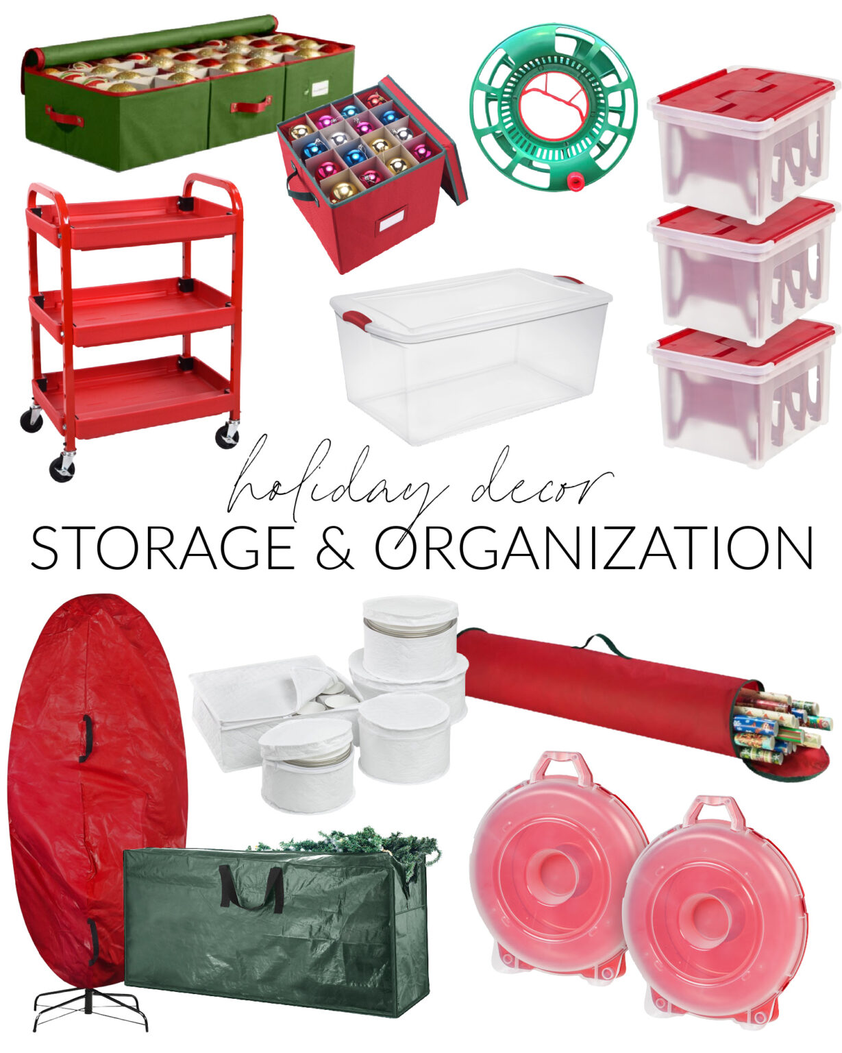 Christmas Decor Storage & Organization Ideas Life On Virginia Street