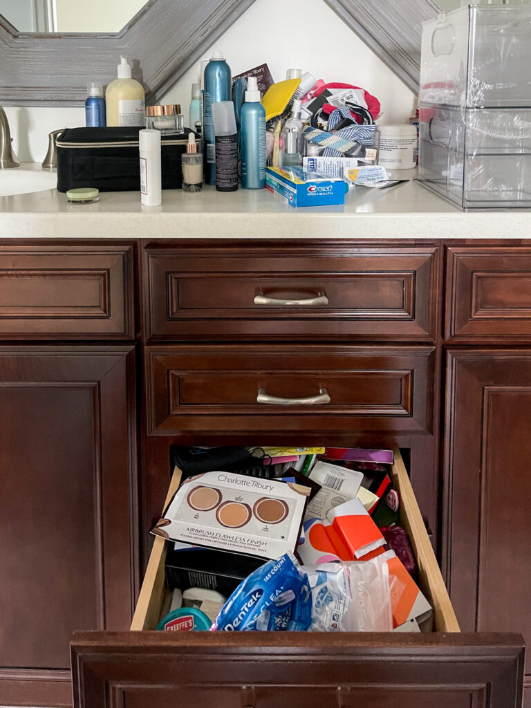 Bathroom Drawer Organization Tips - Small Stuff Counts