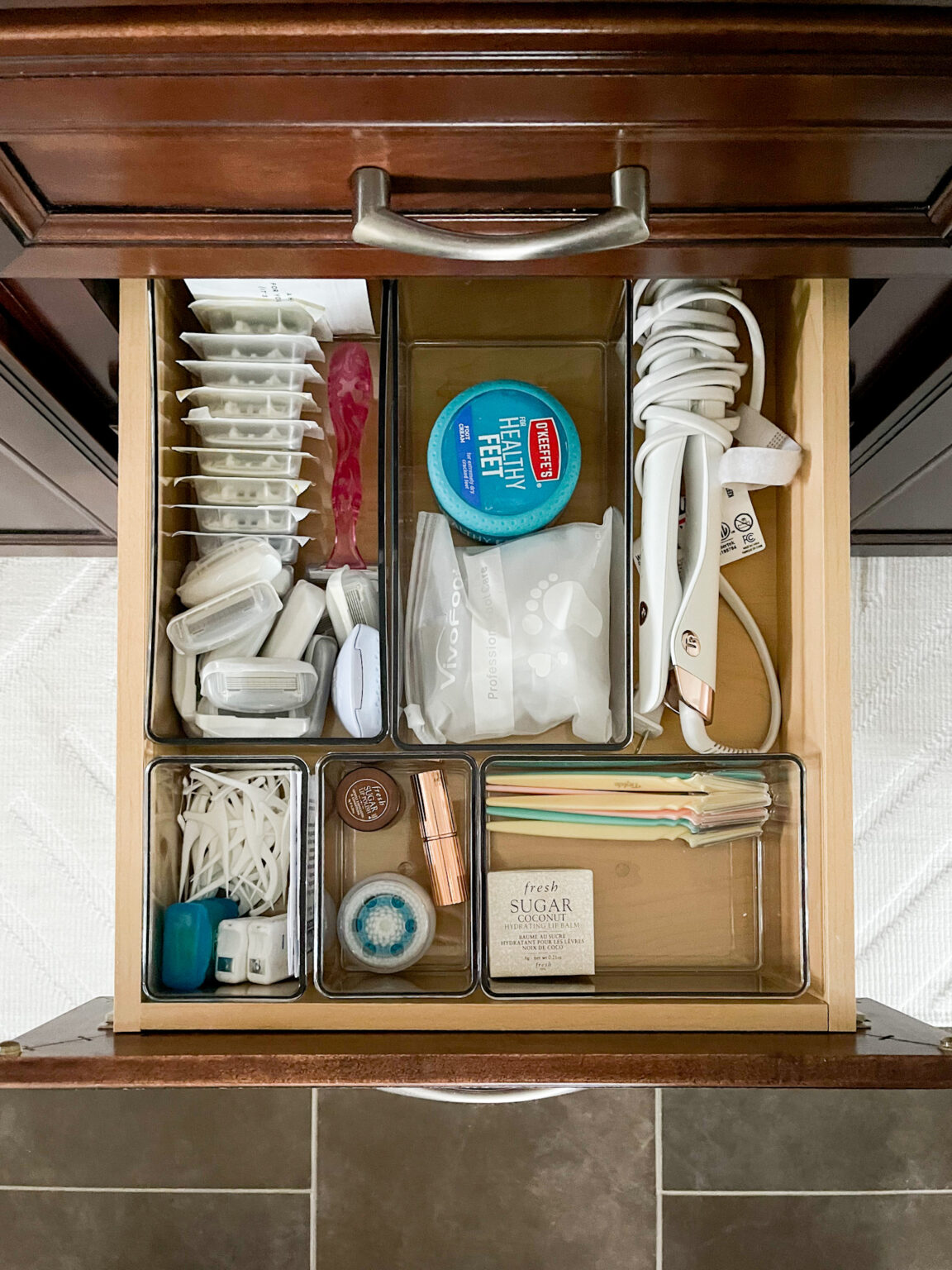 How To Organize Bathroom Drawers | Life On Virginia Street