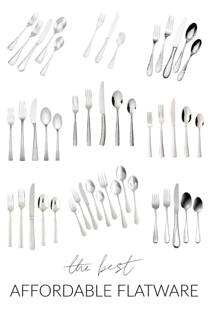 The best affordable flatware sets, according to an Instagram poll completed by several thousand readers!