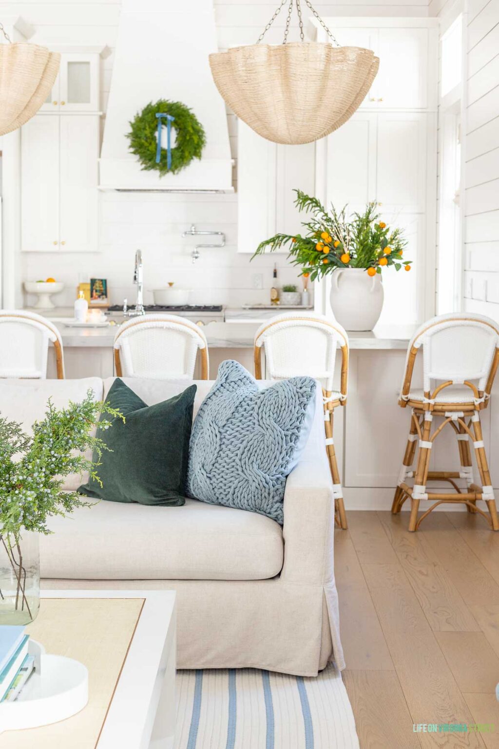 2023 Coastal Christmas Home Tour - Life On Virginia Street