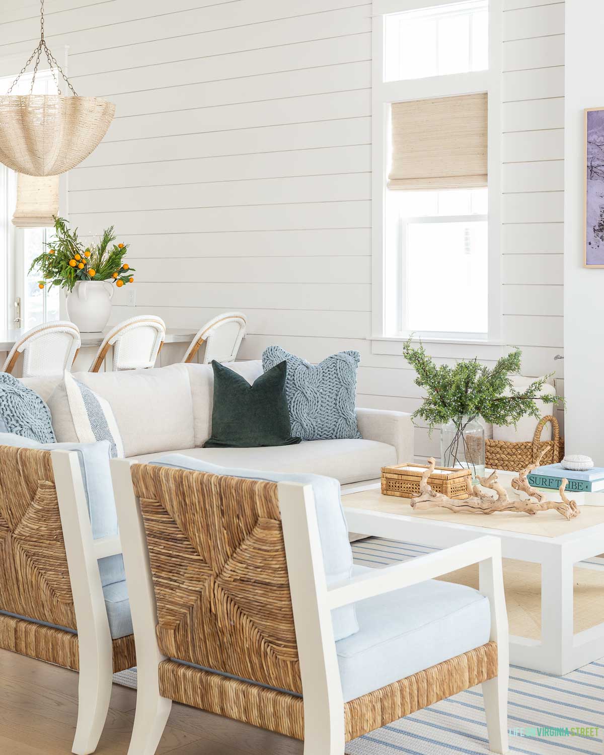 2023 Coastal Christmas Home Tour - Life On Virginia Street