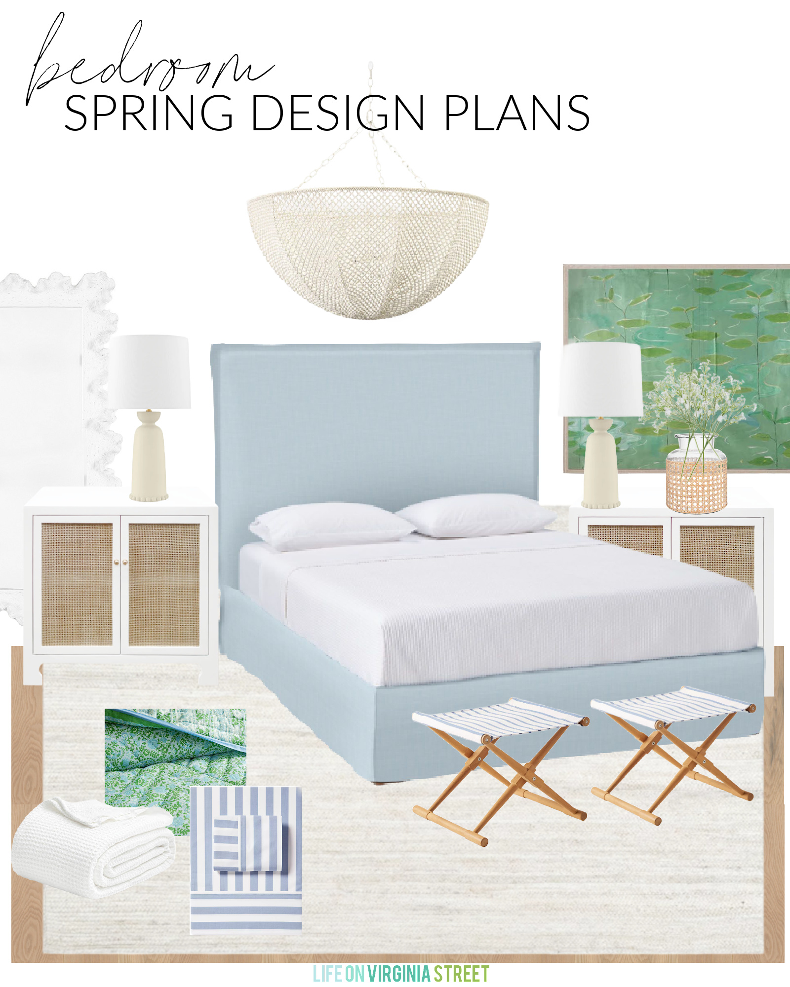 2024 Spring Design Boards Life On Virginia Street   FL Bedroom Design Plans Spring 24 1 