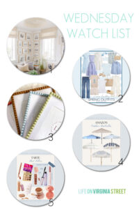 Pinterest Spring Watch List Wednesday Watch List - Life On Virginia Street