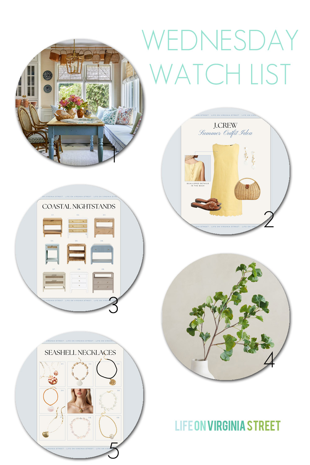 Pinterest Spring Watch List Wednesday Watch List - Life On Virginia Street