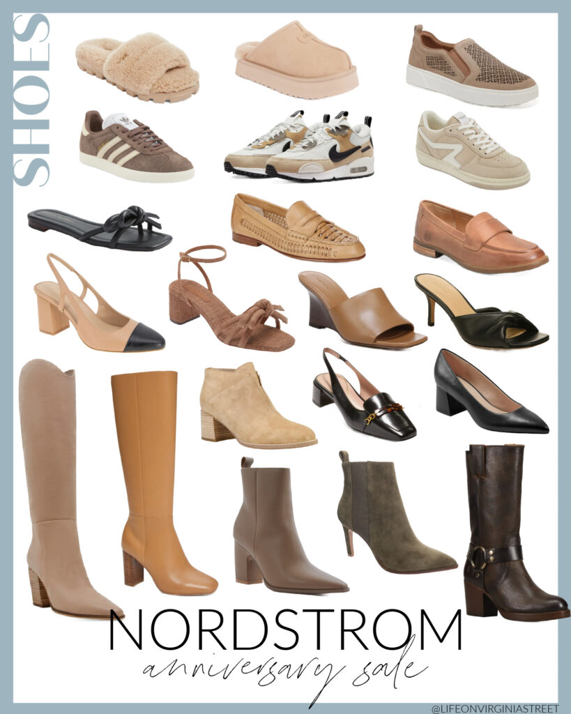 2024 Nordstrom Anniversary Sale Picks for women's shoes, boots and booties.