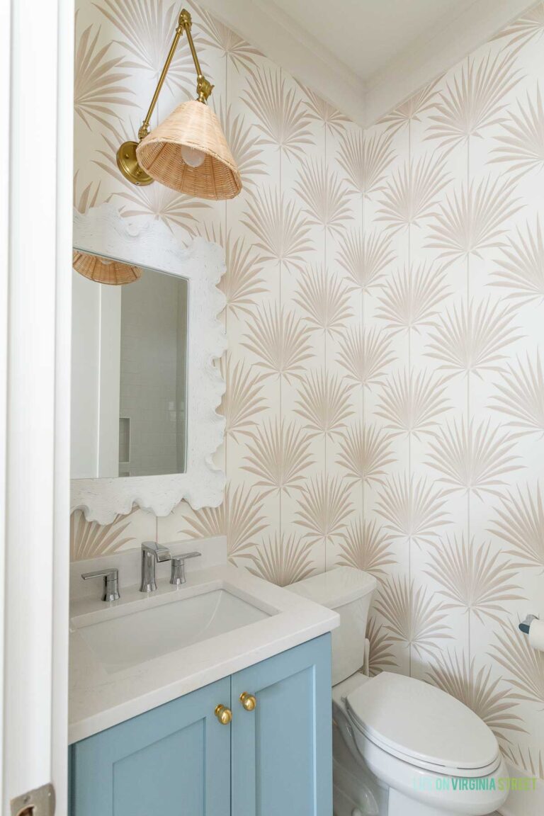 Coastal Bathroom Wallpaper Life On Virginia Street