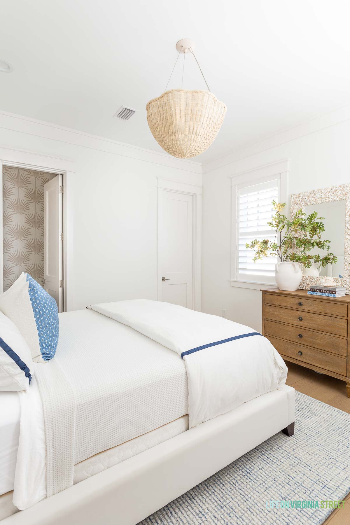 Coastal Guest Bedroom Refresh Life On Virginia Street