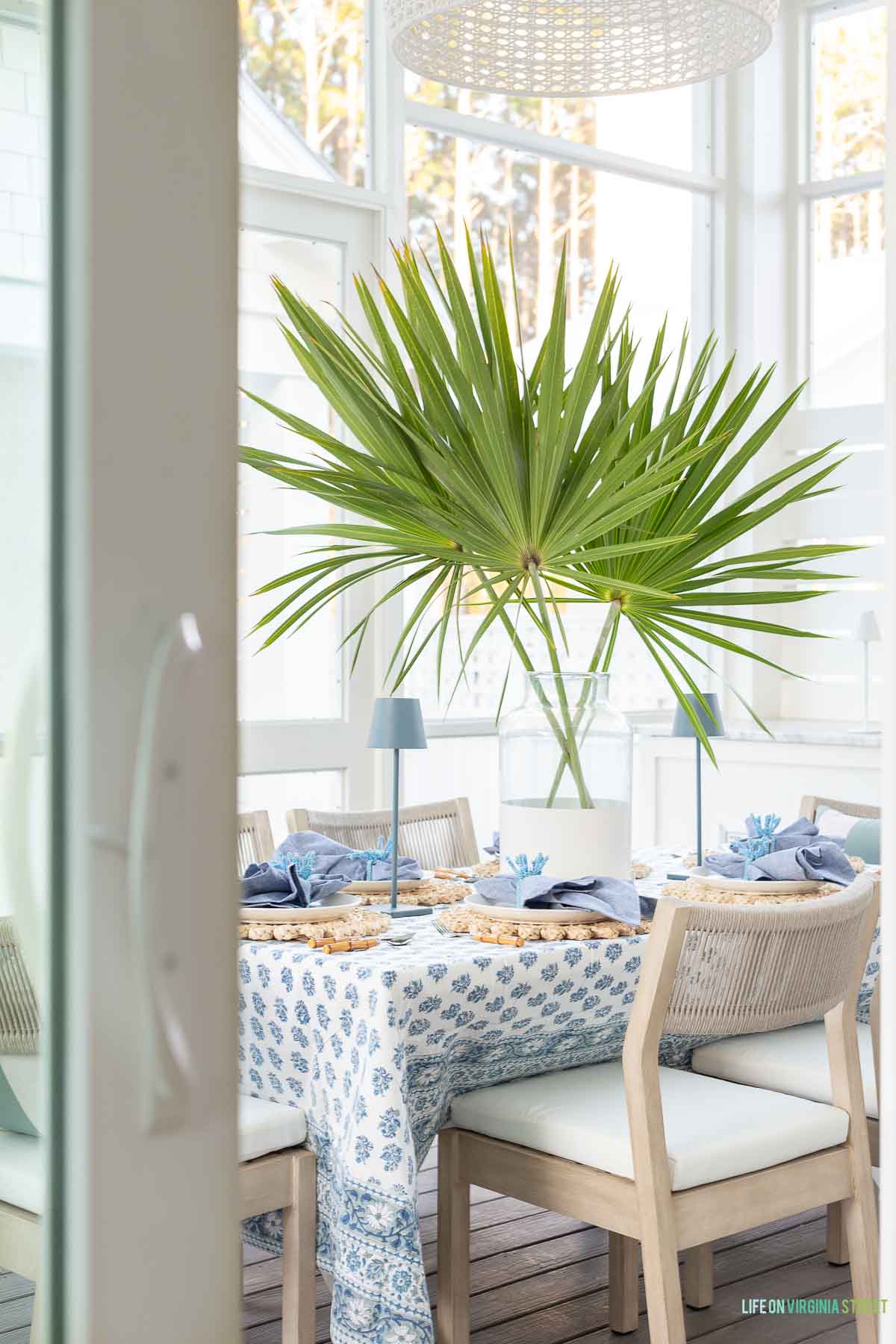 Easy Summer Tablescape Ideas - Life On Virginia Street