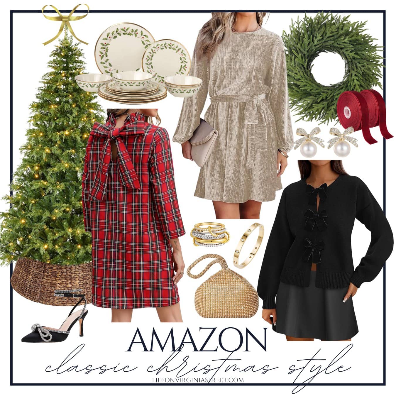 Amazon Christmas Decor & Festive Outfits - Life On Virginia Street Amazon Christmas Decor & Festive Outfits - Life On Virginia Street
