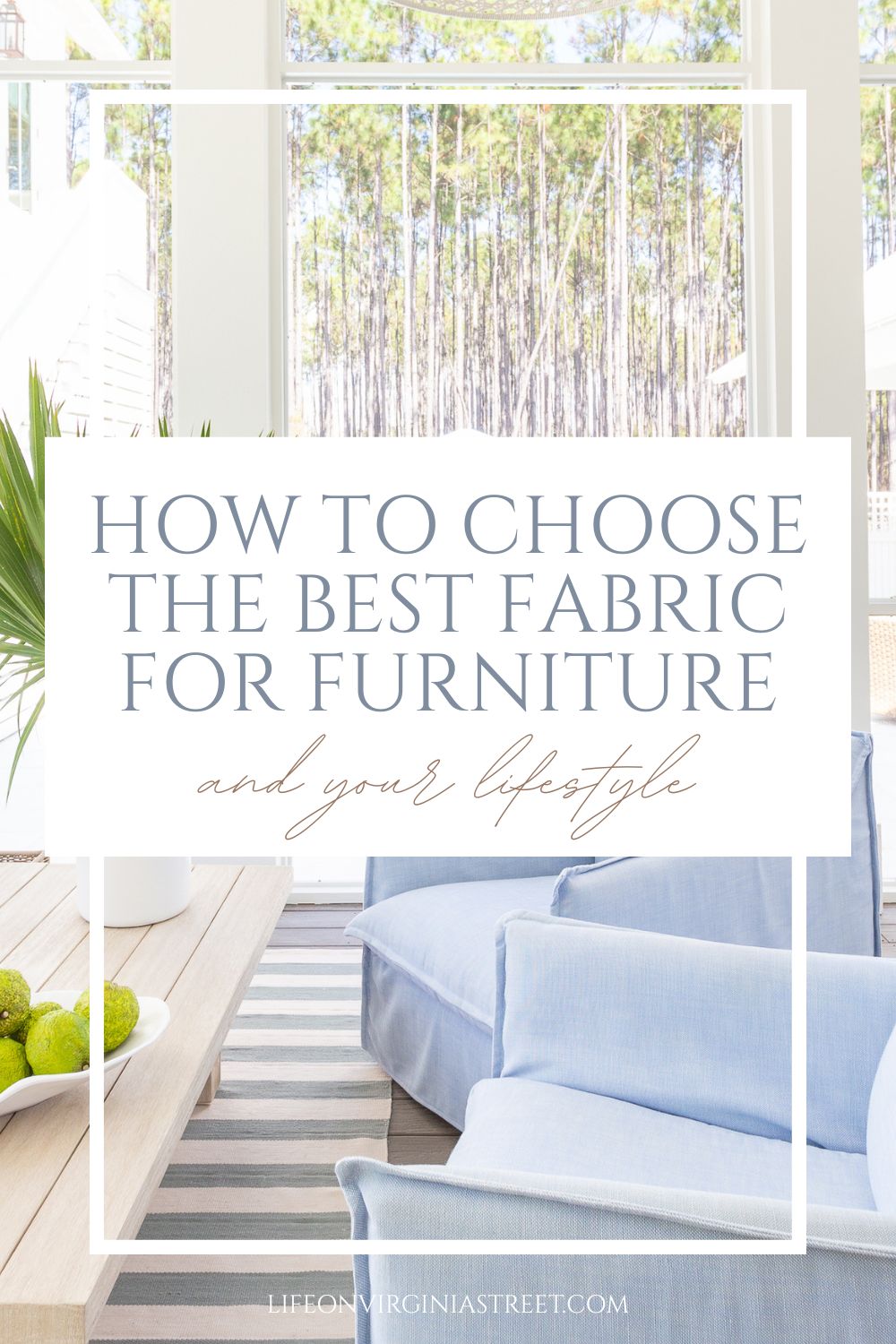 How to Choose the Best Fabric for Furniture (And Your Lifestyle) - Life ...
