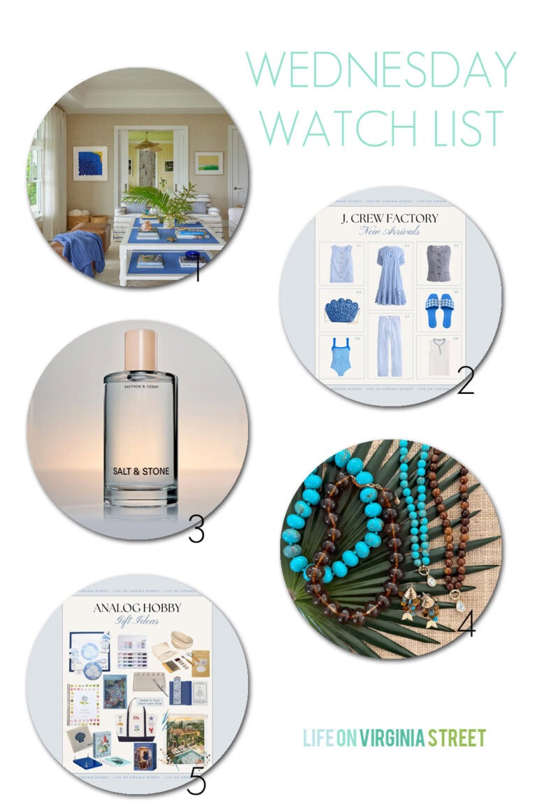 Pinterest Spring Watch List Wednesday Watch List - Life On Virginia Street
